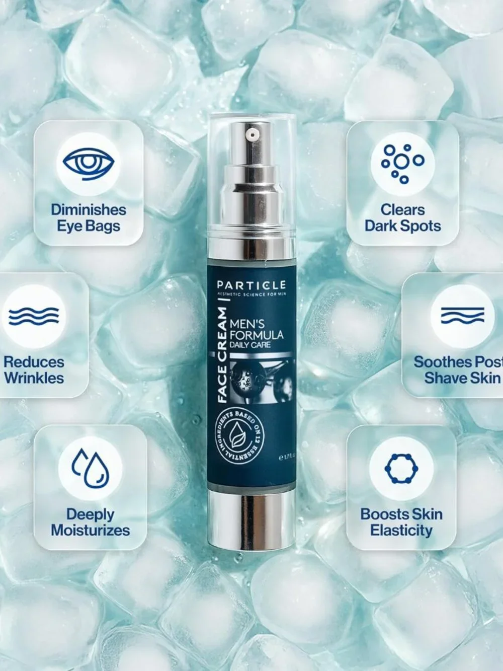 Particle Men’s 6‑in‑1 Anti‑Aging Face Cream — Hydrating & Firming 1.7 oz